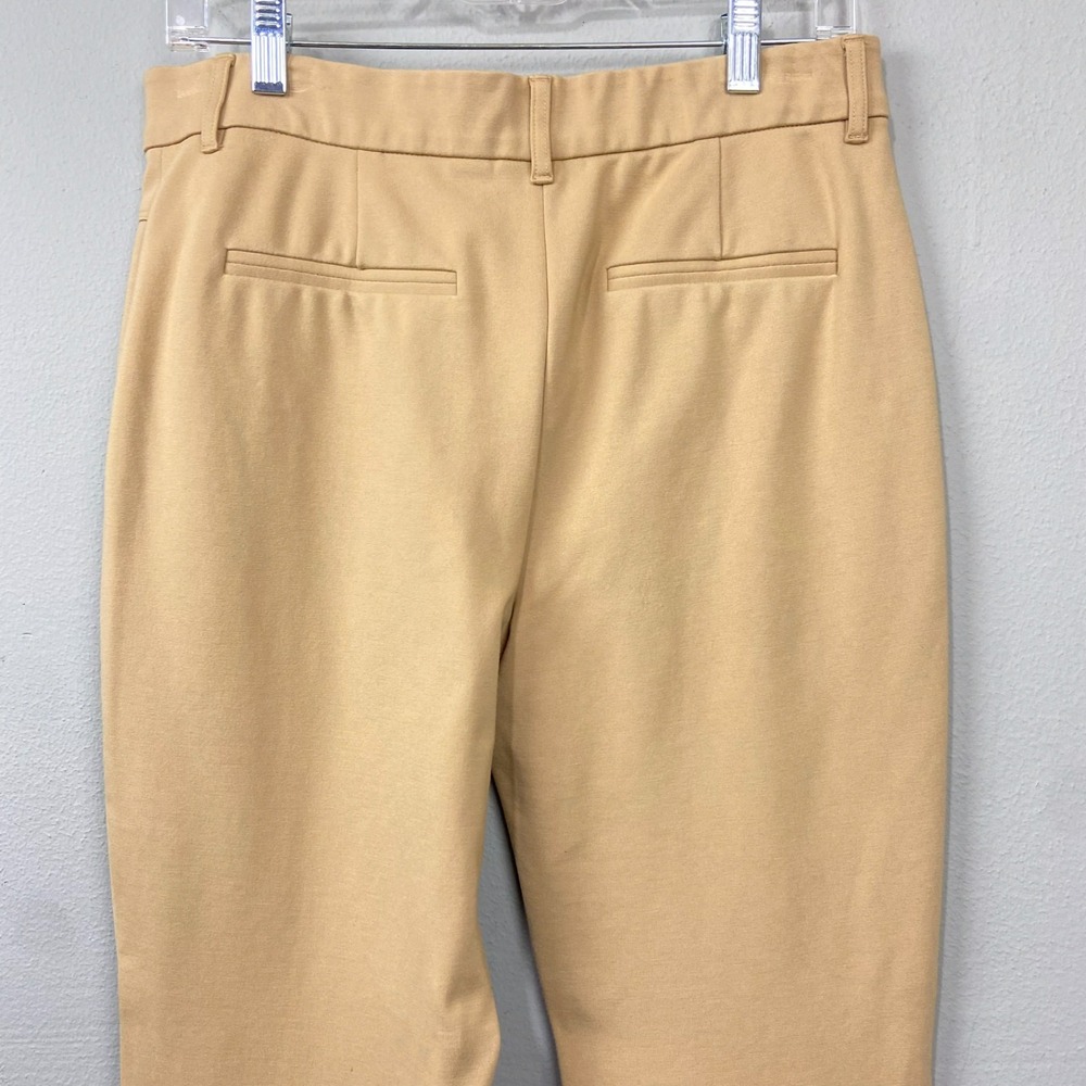 Chico's So Slimming Pants Trousers Size 8 Career Stretch‎ Khaki Beige Minimalist - Picture 7 of 13